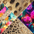 Gold Leopard Mixed Media 3