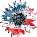 Grungy Sunflower