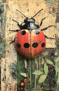 Grungy Ladybug Vinyl 4