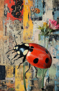 Grungy Ladybug Vinyl 8