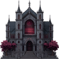 Gothic Christmas Decal 72