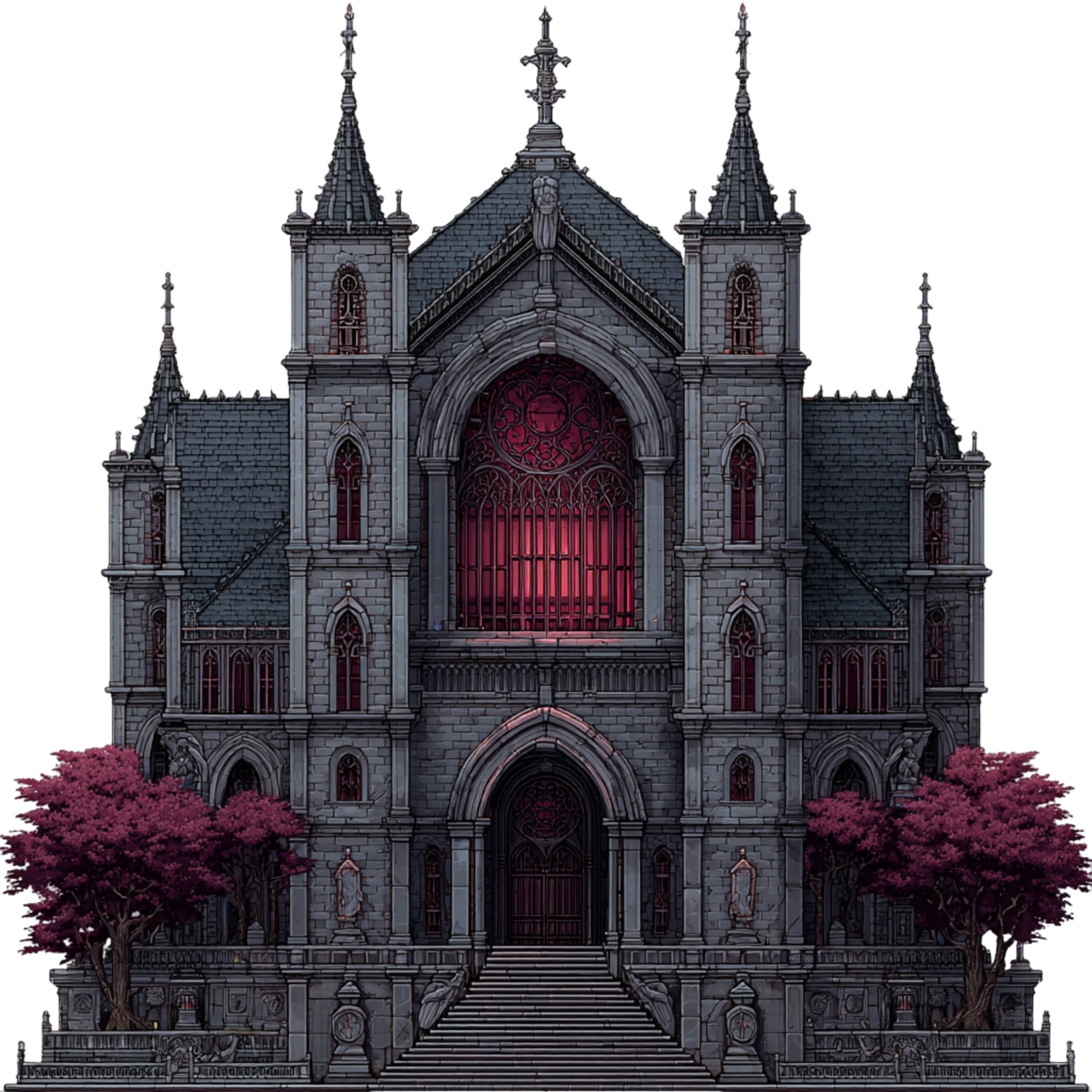 Gothic Christmas Decal 72