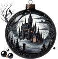 Gothic Christmas Decal 90