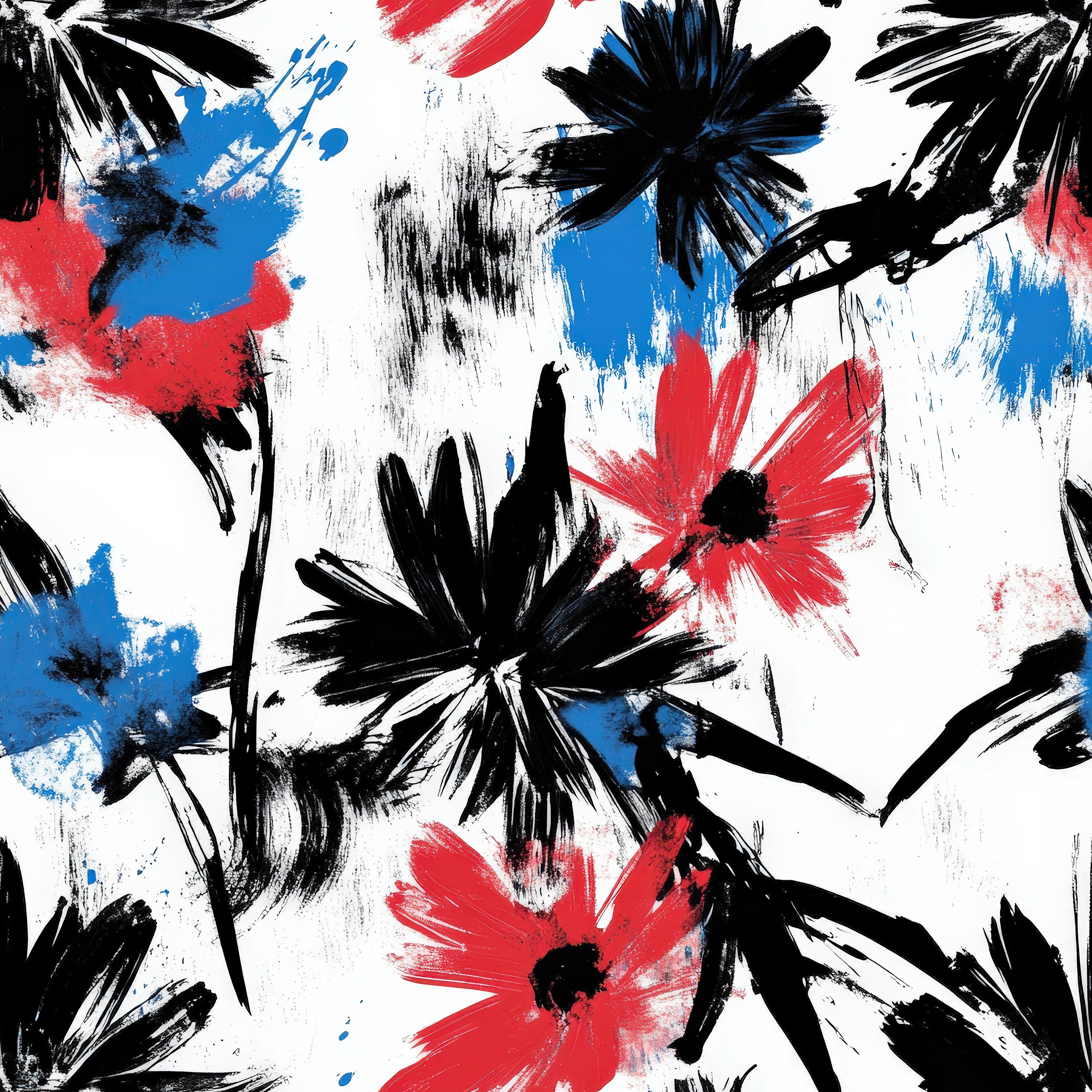 Bright Flower Patriotic Vinyl 3
