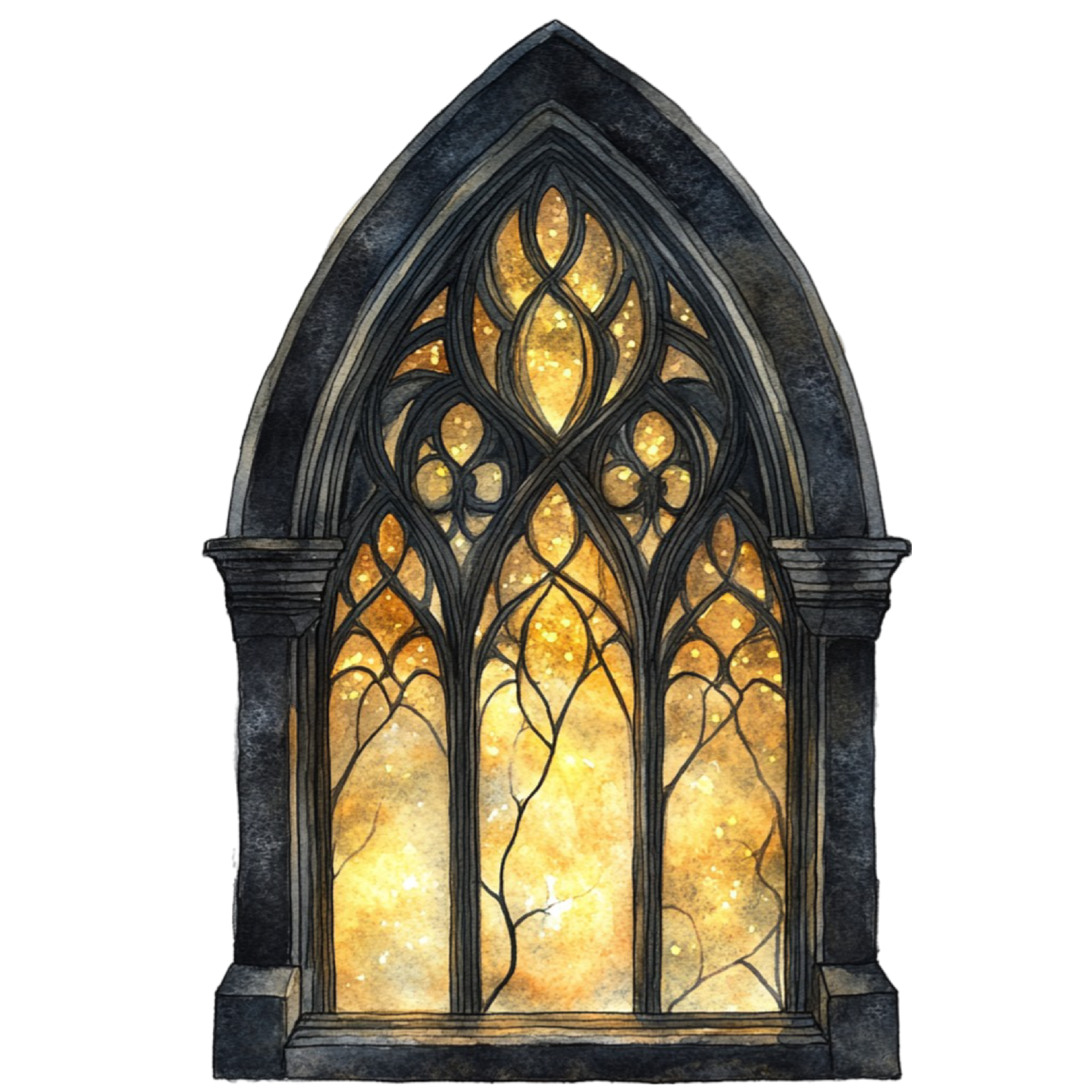 Gothic Christmas Decal 110