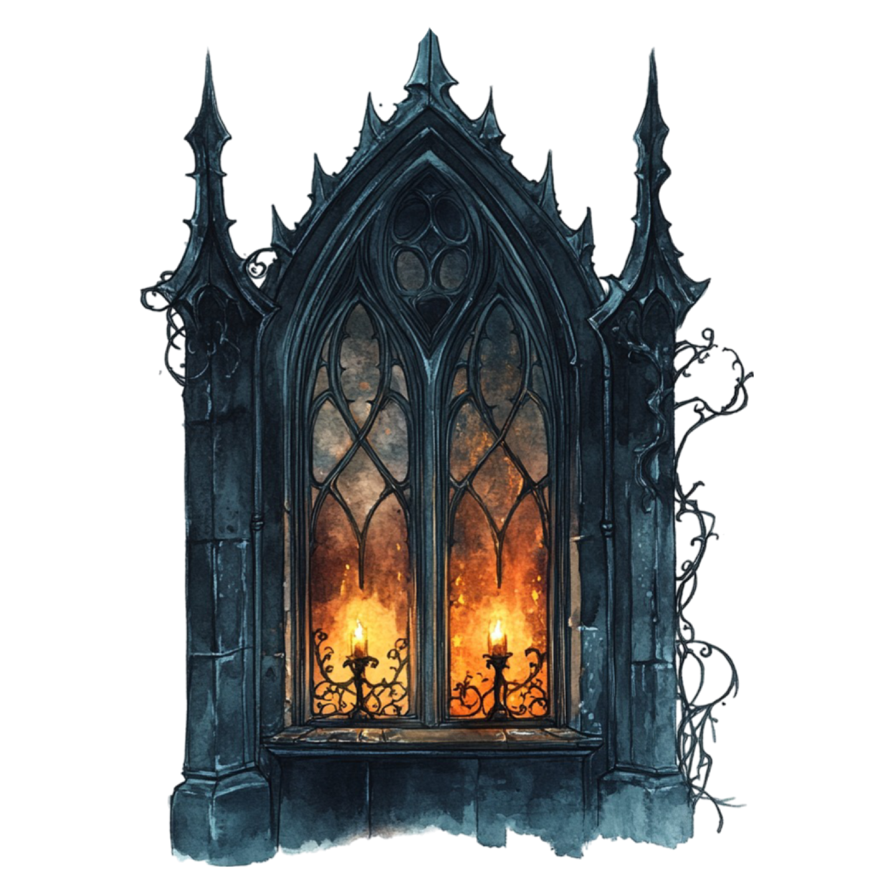 Gothic Christmas Decal 111