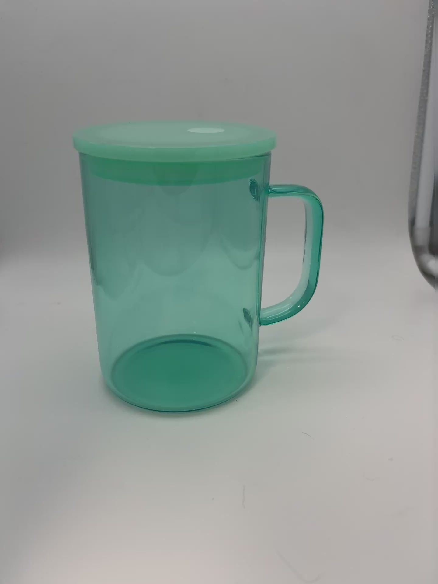 12oz glass mug