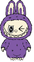 Violet Labubu