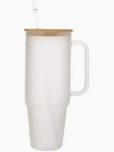 40oz Frosted w/handle