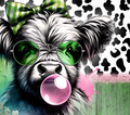 Bubble Gum Cow