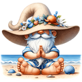 Summer Gnome Decal