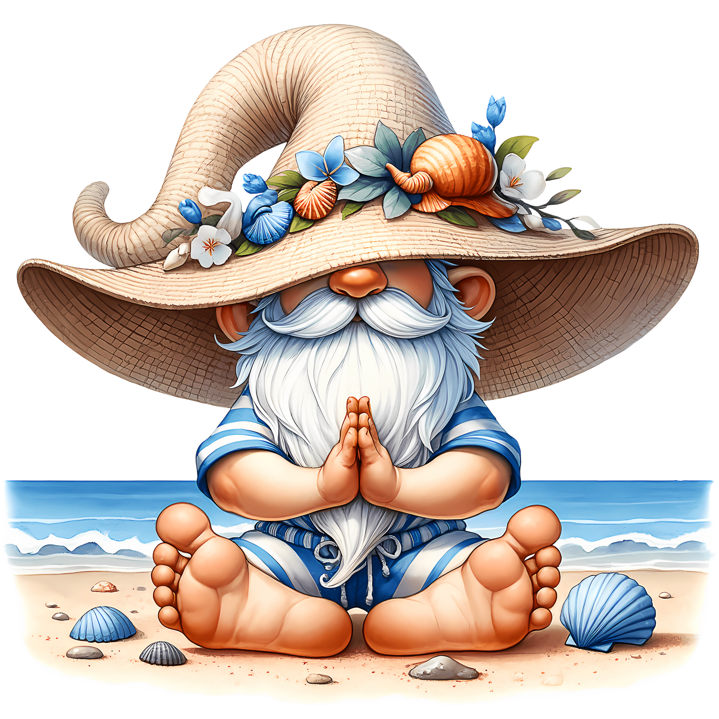 Summer Gnome Decal