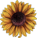Sunflower Decal 3