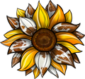 Sunflower Decal 4