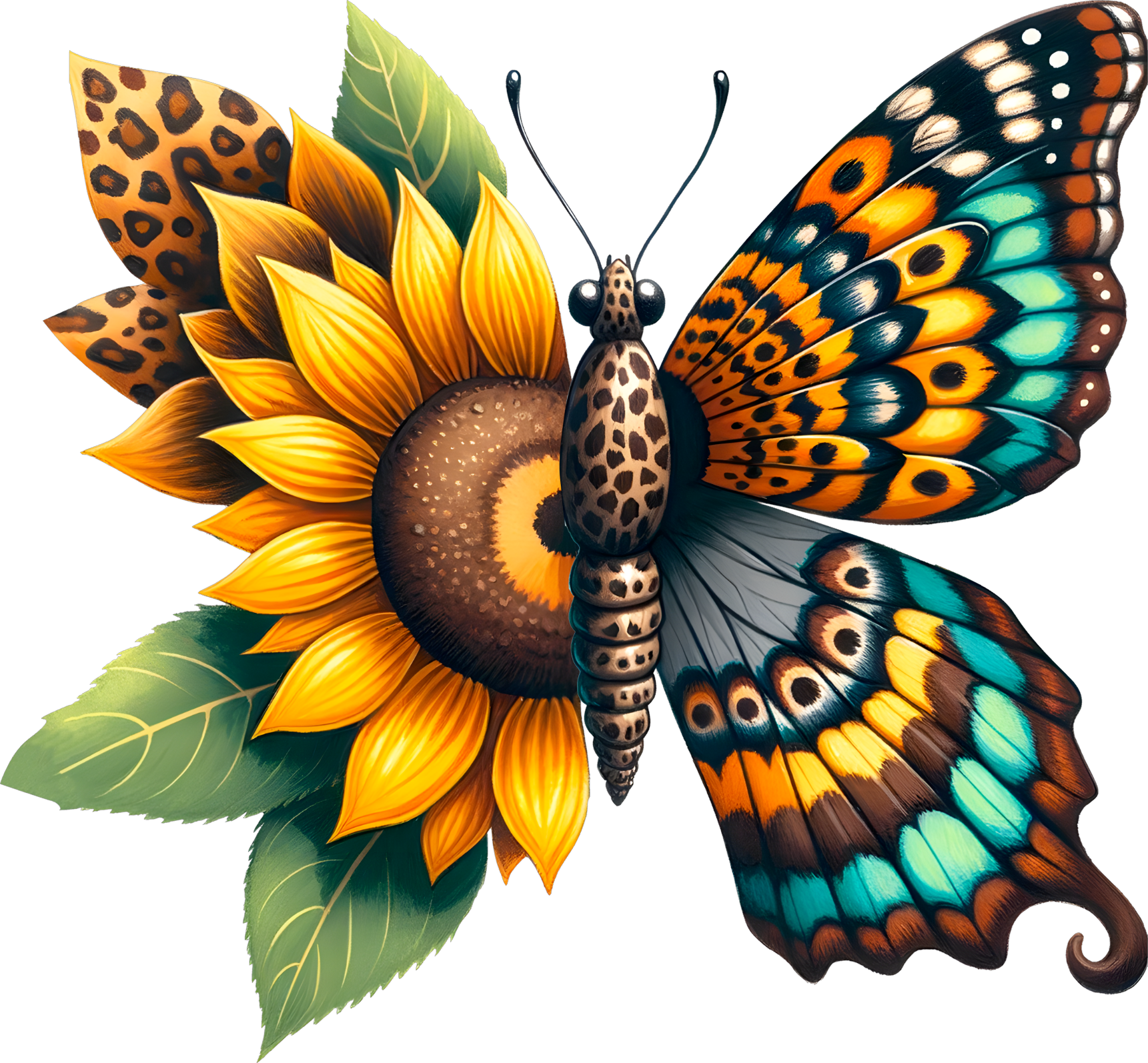 Sunflower Butterfly