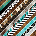 Western Mixed Media Strips
