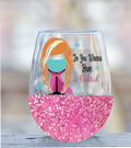 Anna-Frozen Princess Wine Glass