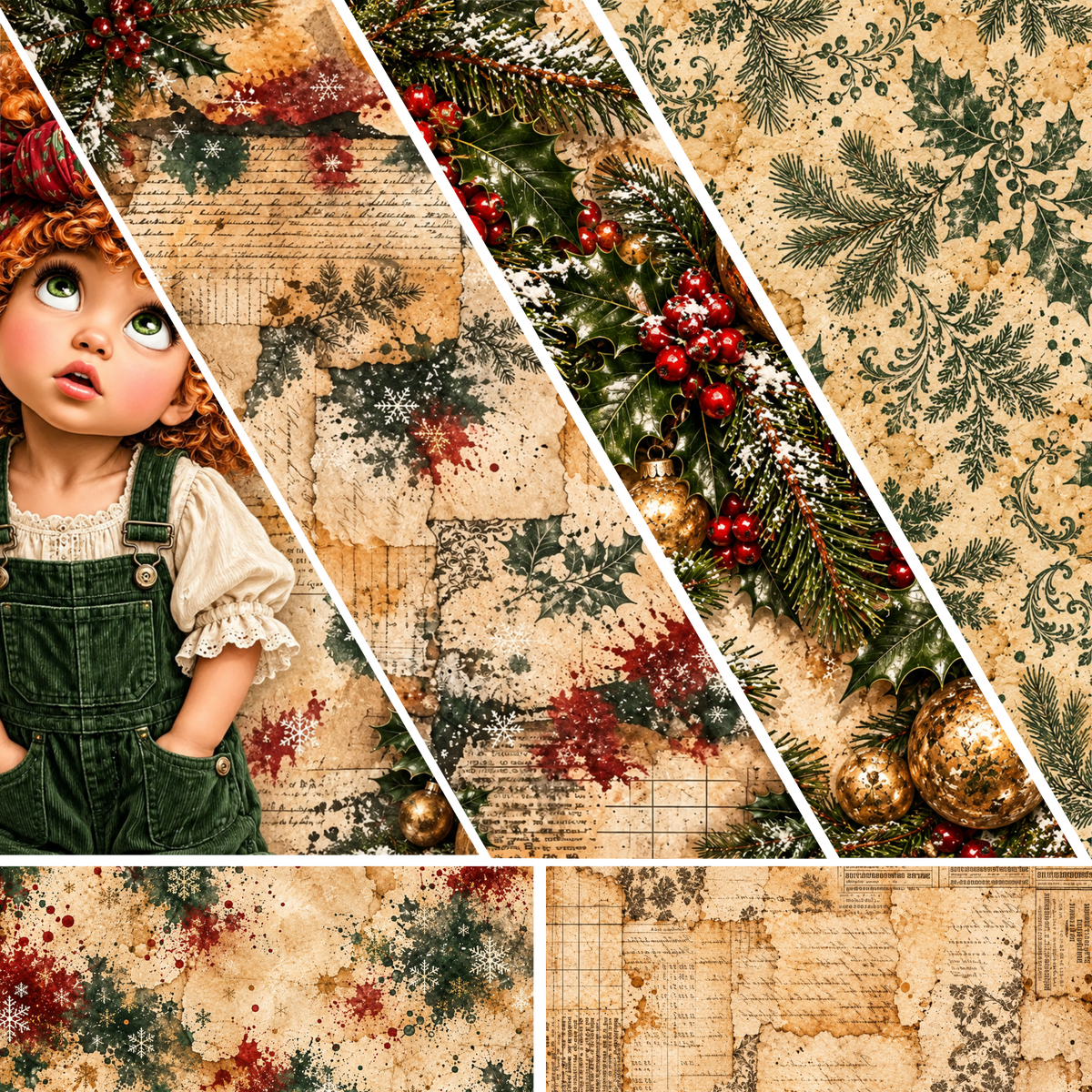 Tarolee's Merry Little Mischief Collection- Mixed Media 13