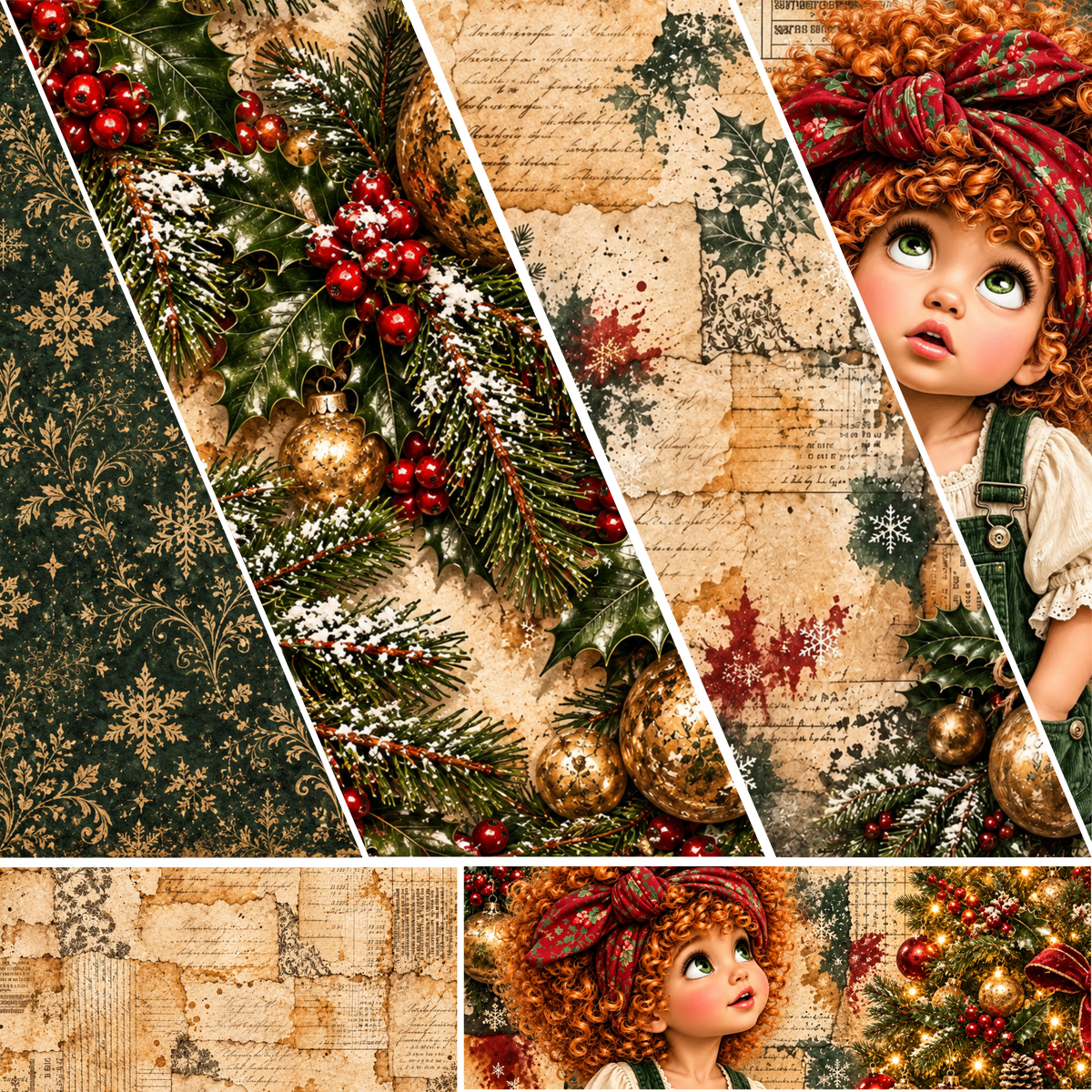 Tarolee's Merry Little Mischief Collection- Mixed Media 14