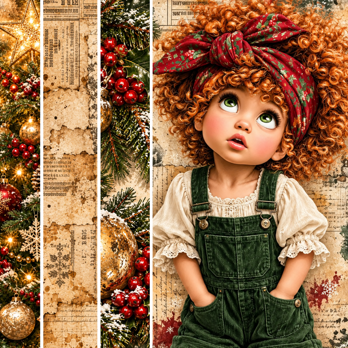 Tarolee's Merry Little Mischief Collection- Mixed Media 16