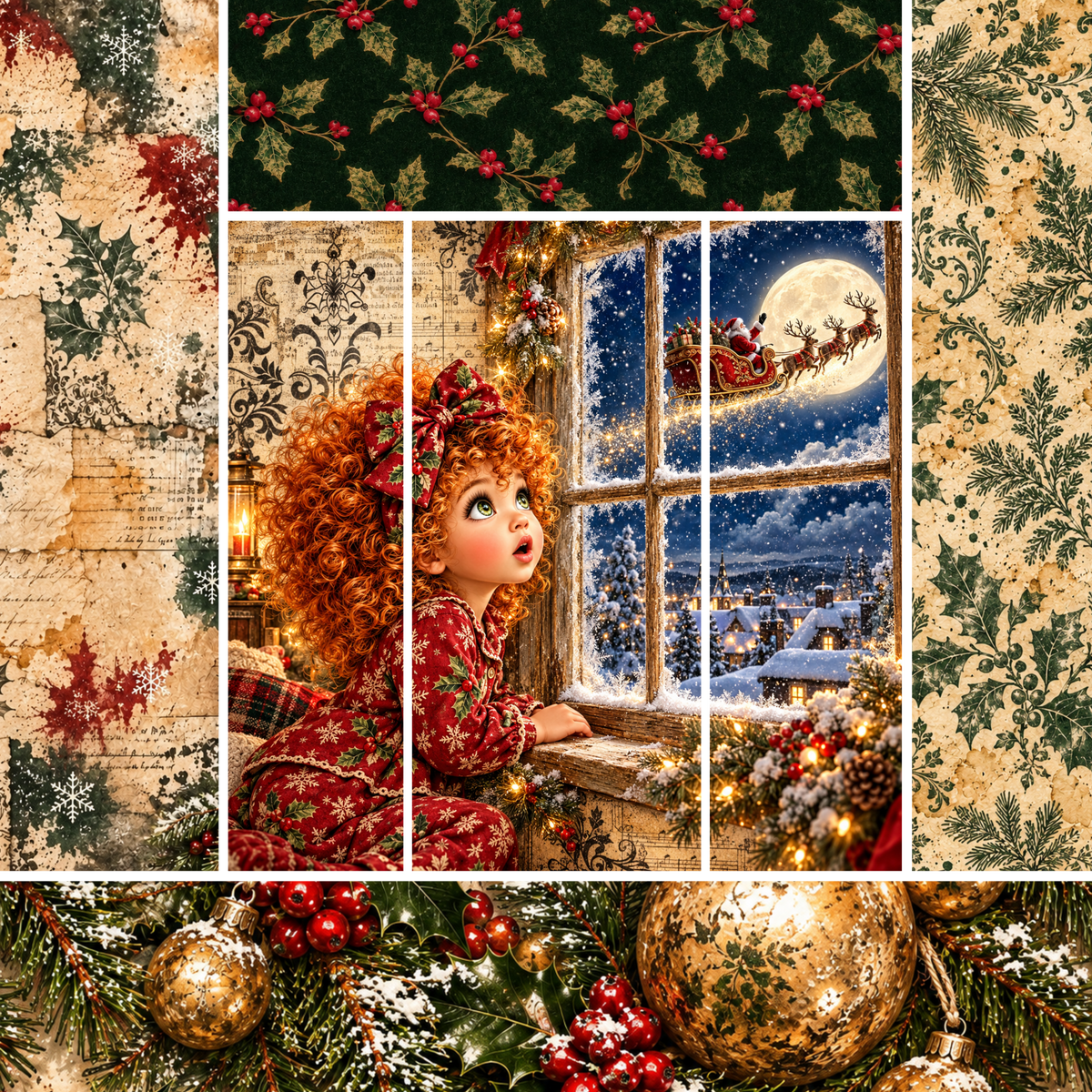 Tarolee's Merry Little Mischief Collection- Mixed Media 17
