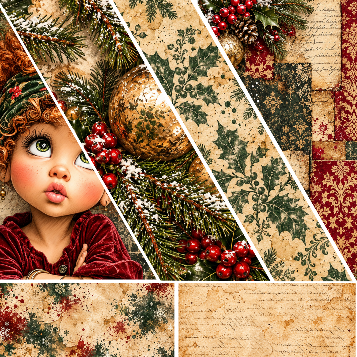 Tarolee's Merry Little Mischief Collection- Mixed Media 20