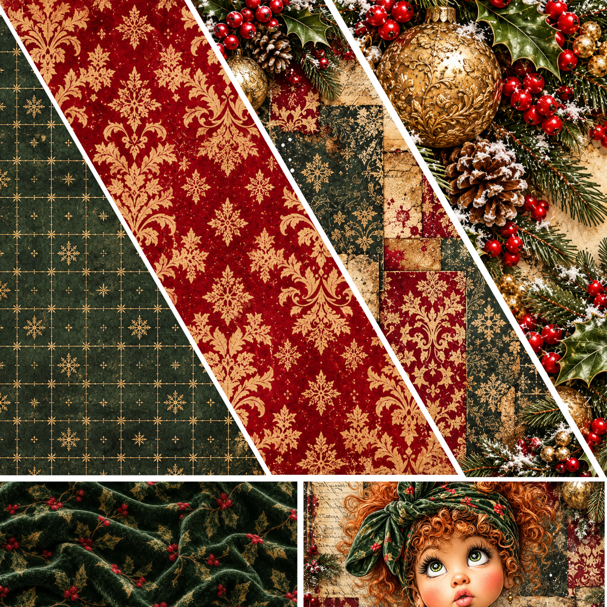 Tarolee's Merry Little Mischief Collection- Mixed Media 21