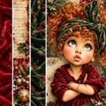 Tarolee's Merry Little Mischief Collection- Mixed Media 23