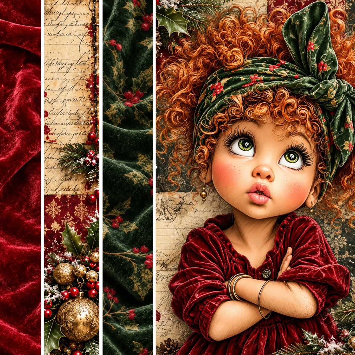 Tarolee's Merry Little Mischief Collection- Mixed Media 23