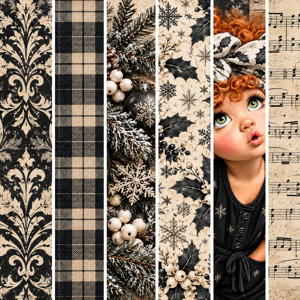 Tarolee's Merry Little Mischief Collection- Mixed Media 12