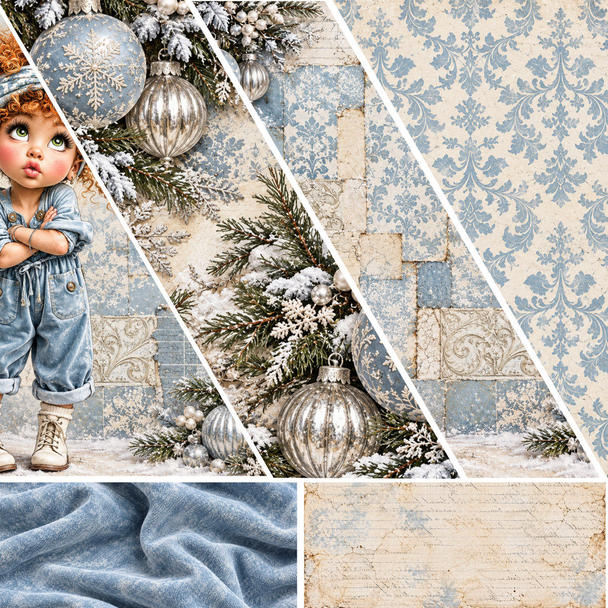 Tarolee's Merry Little Mischief Collection- Mixed Media 1