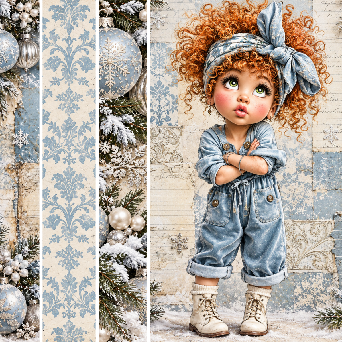Tarolee's Merry Little Mischief Collection- Mixed Media 4